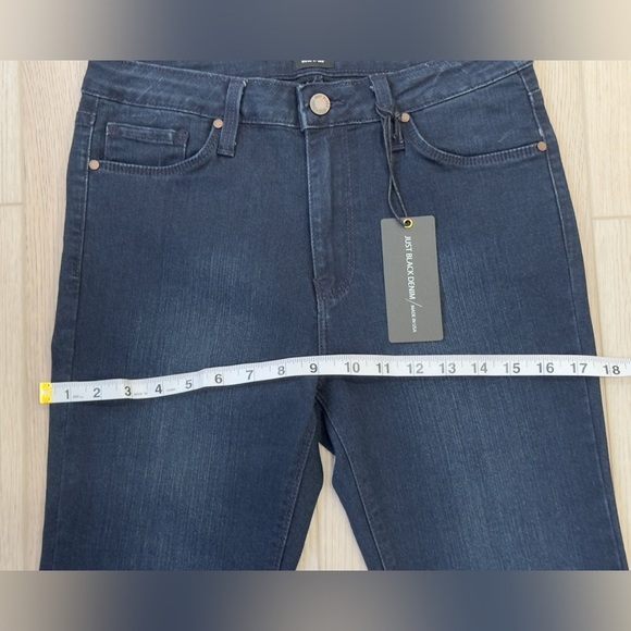 JUSTBLACK Dark Wash Skinny Jeans. STRETCH - Picture 6 of 11